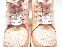 Unicorn Light Up Shoelace Charms "Lily"