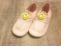 smiley Light Up Shoe Charms