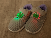 Frog Light Up Shoe Charms