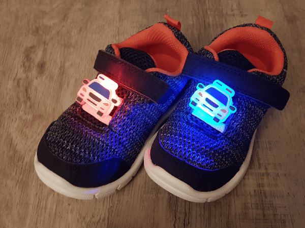 Police car light up shoes hotsell
